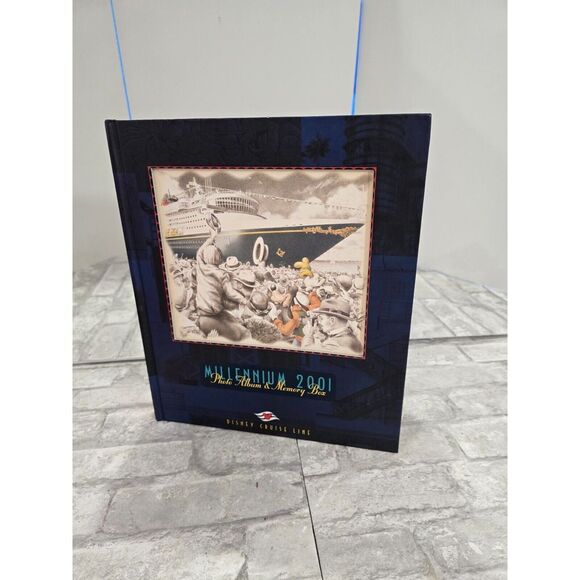 Disney Other - Millennium 2001 Disney Cruise Photo Album And Memory Box Signed By Captain‎